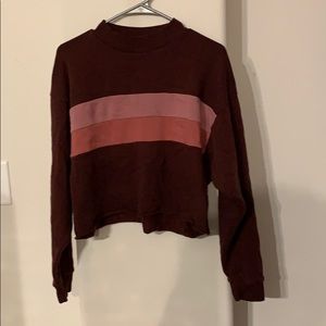 American eagle long sleeves sweater crop top